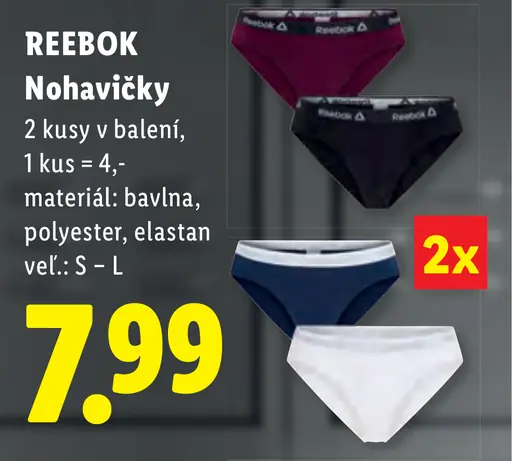 Reebok Nohavičky