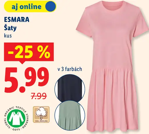 Esmara Šaty