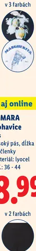 Esmara nohavice s vysokým pásom
