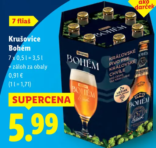 Krušovice Bohem Pivo