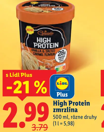 Gelatelli High Protein zmrzlina