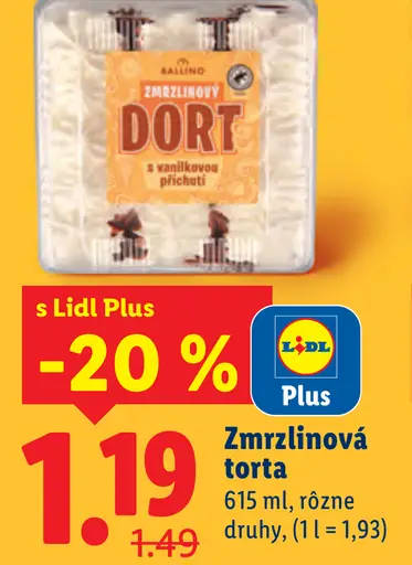 Gelatelli Dort zmrzlinová torta