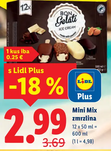 Bon Gelati Mini Mix zmrzlina