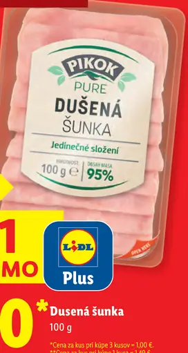 Pikok Delikatesná dusená šunka