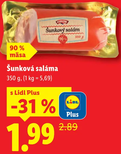 Pikok Šunková saláma