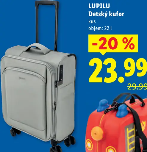 Lupilu detský kufor