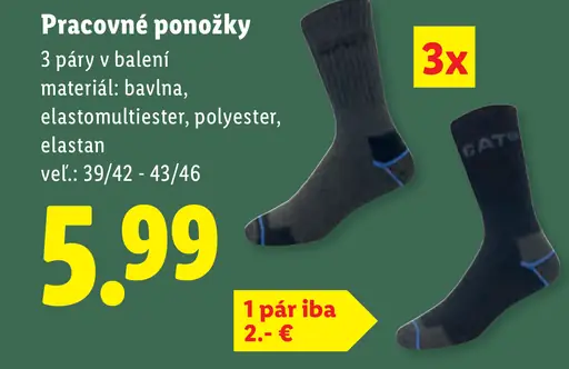 Pracovné ponožky