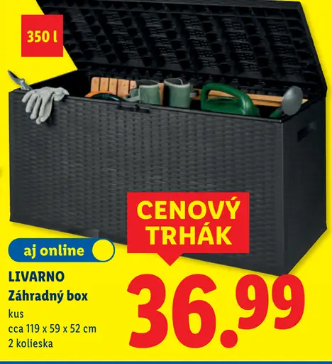 Livarno záhradný box
