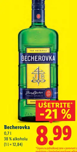 Becherovka Bylinný likér