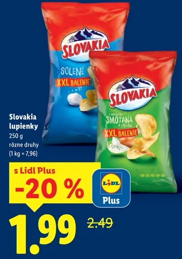 Slovakia lupienky