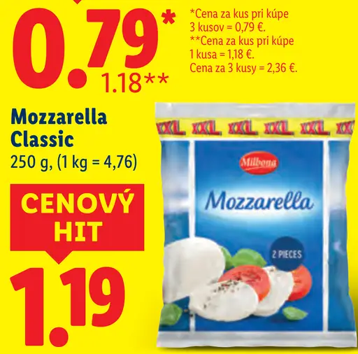 Milbona Mozzarella Classic