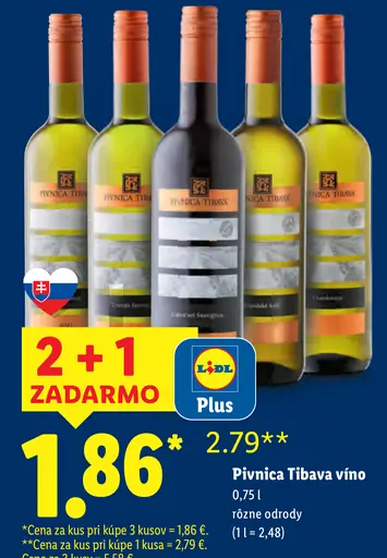 Pivnica Tibava víno