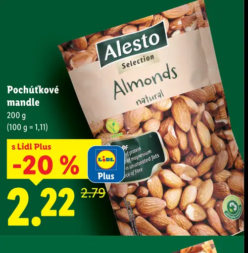 Alesto Pochúťkové mandle