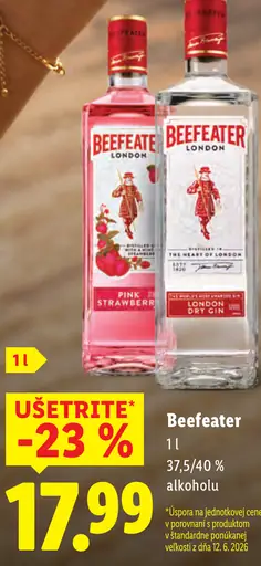 Beefeater London Pink Strawberry gin