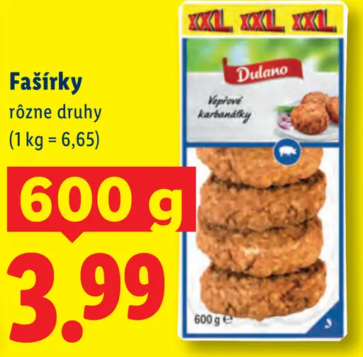 Dulano Fašírky