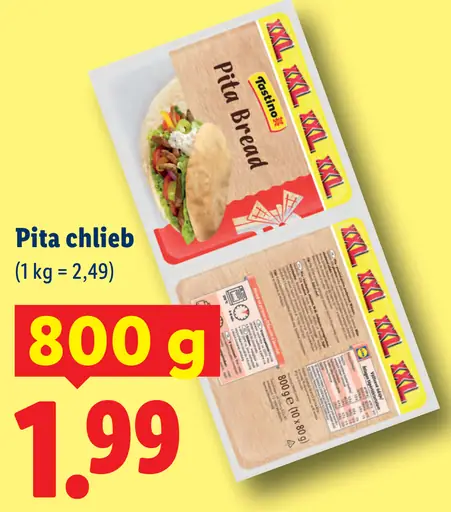 Tastino Pita chlieb