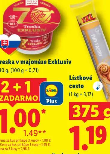 Exklusiv Treska v majonéze