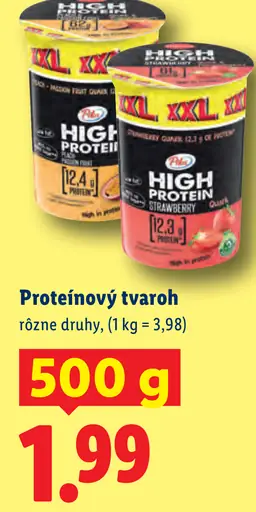 Milbona High Protein proteínový tvaroh
