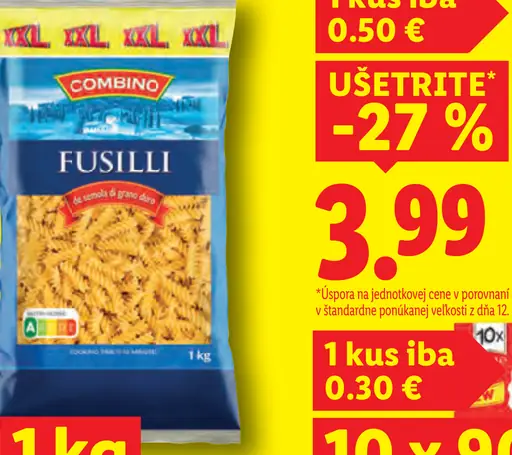 Combino Fusilli cestoviny