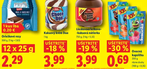 Choco Duo Kakaový krém Duo