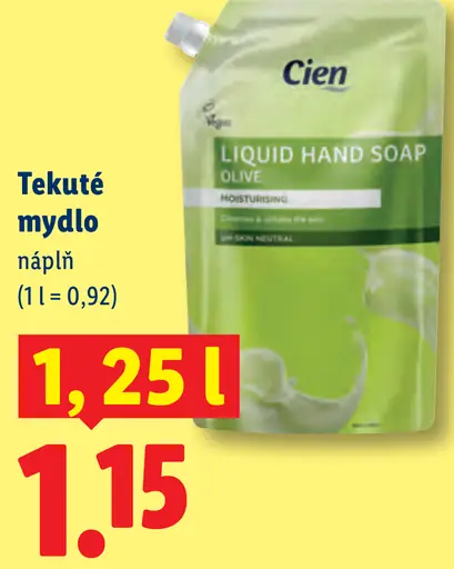 Cien Tekuté mydlo