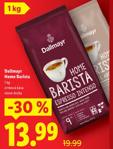 Dallmayr Káva zrnková Home Barista