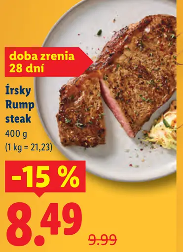 Írsky Rump Steak