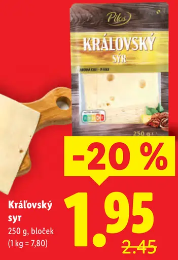 Pilos Kráľovský syr