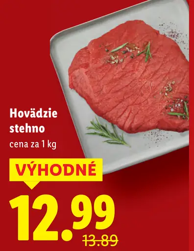 Hovädzie stehno