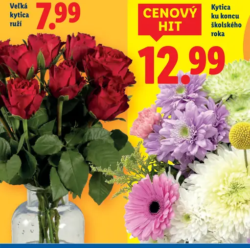 Veľká kytica ruží