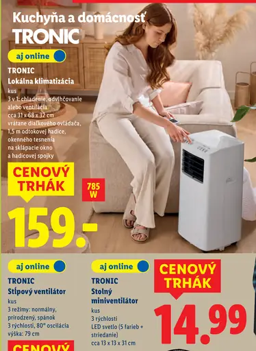 Tronic Lokálna klimatizácia