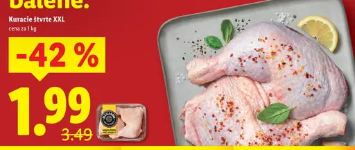 Kuracie štvrte XXL