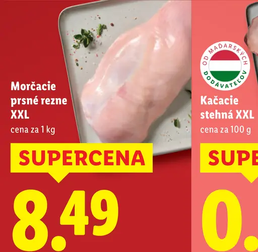 Morčacie prsia rezne XXL