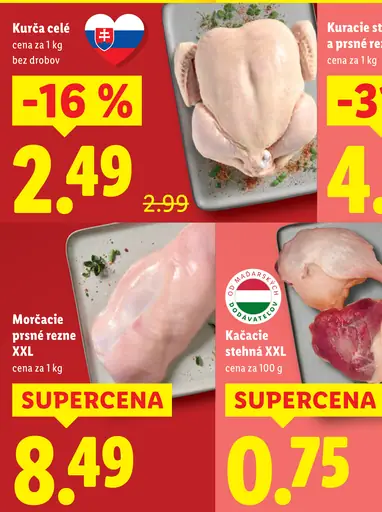 Kačacie stehná XXL