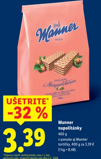 Manner napolitánky
