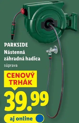 Parkside záhradná hadica súprava