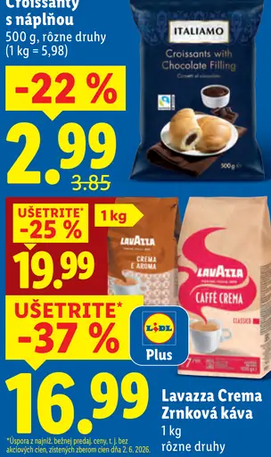 Italiano Croissanty s náplňou