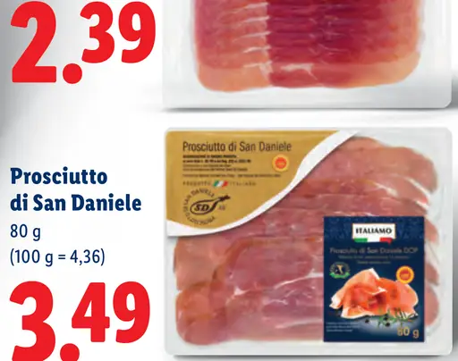 Italiamo Prosciutto di San Daniele
