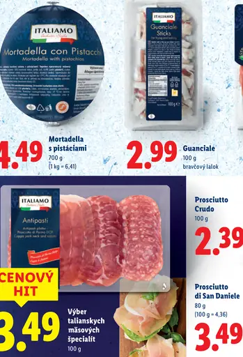 Italiamo Mortadella s pistáciami