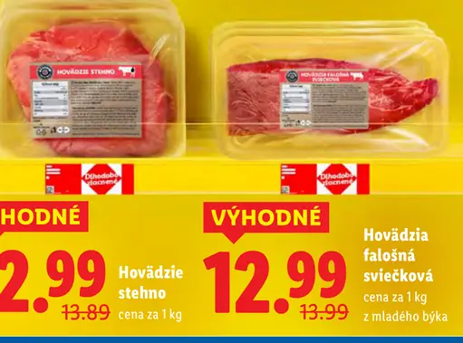 Hovädzie stehno