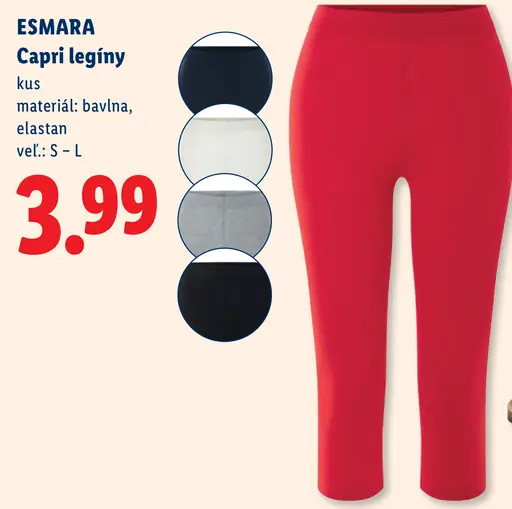 Esmara Capri legíny