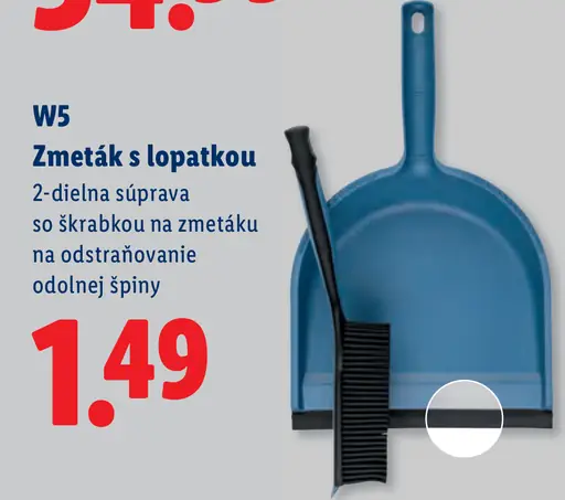 W5 zmeták s lopatkou