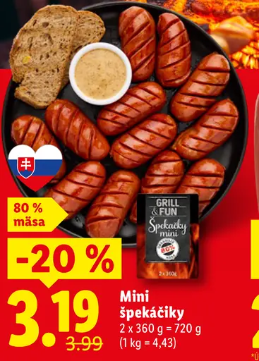 Mini špekáčiky