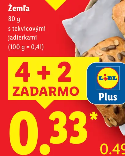 Lidl Zemľa s tekvicovými jadierkami