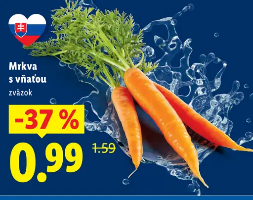 Mrkva s vňaťou