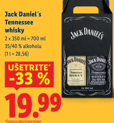 Jack Daniel’s Tennessee whisky