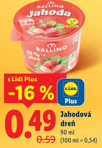 Ballino jahodová dreň