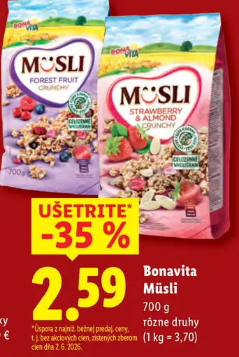 Bonavita müsli