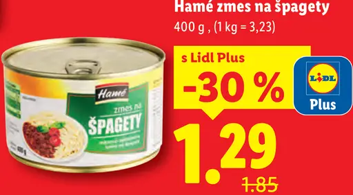 Hamé Zmes na špagety