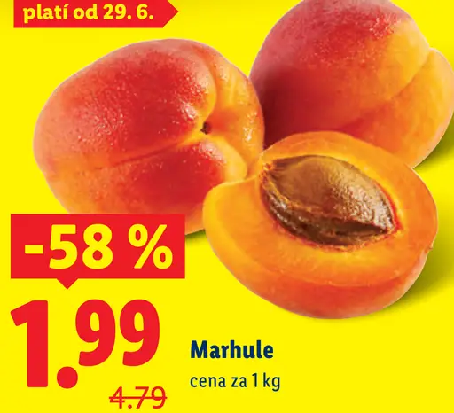 Marhule čerstvé
